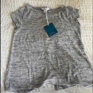 Market & Spruce Bravyan Button Back Detail Top